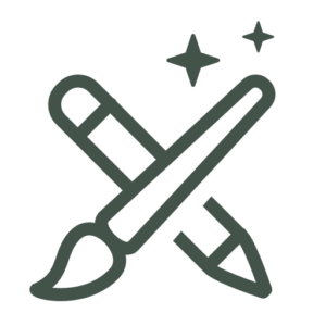 Icon to represent Graphic Design by Rose x Trowel